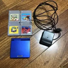 ゲームボーイアドバンスSP ニンテンドー 任天堂 ジャンク ブルー 青