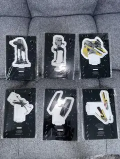 スター・ウォーズ Happyくじ E賞 ビークルアクリルスタンド6個セット