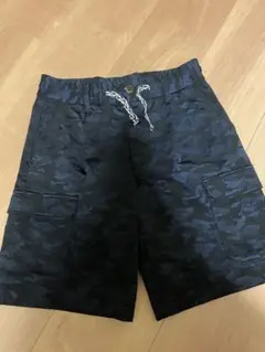 最終値下 美品 アルマーニ カモフラ 迷彩 ハーフパンツ 130 百貨店 8a