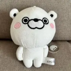 ヨッシースタンプ　うさぎさん　チャーム付きマスコット