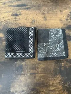 POLO HORSE ハンカチ2枚セット　美品