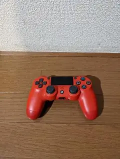 【純正品ジャンク】コントローラー (DUALSHOCK 4) マグマ・レッド