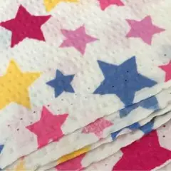 夏生地 カラフル星柄