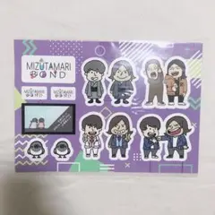 水溜りボンド ステッカー ブロマイド付き