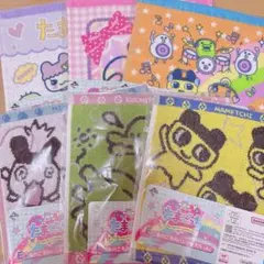 一番くじ たまごっち E賞 ハンドタオル 全6種 コンプリート セット