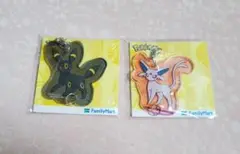 ポケモン　ファミマ　アクリルチャーム　ブラッキー　エーフィ