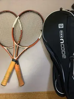 【美品】 2本セットwilson ncode ntour錦織圭ラケット　テニス 錦織圭使用使用モデルも！テニスラケット勢ぞろい！！[2024.06