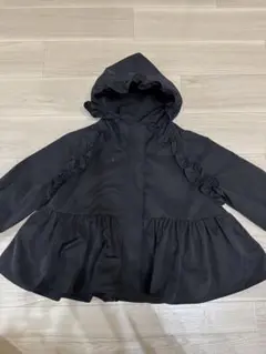 美品 maison de Dolceフリル付き黒ジャケット