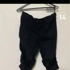 黒 LLサイズハーフパンツ