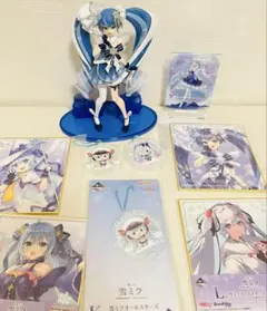 雪ミク　まとめ売り　2025 一番くじ　あそーと　ガム　フィギュア　A賞　B