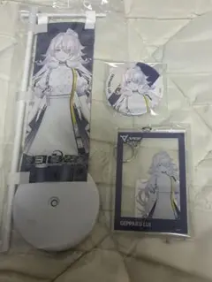 月白累 ウェルカム 缶バッジ アクリルキーホルダー ミニのぼり VTuber