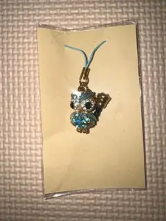 フクロウデザイン ストラップチャーム