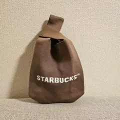 スターバックス STARBUCKS 海外限定 ブラウン ニット バッグ