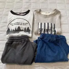 半袖Tシャツ　半ズボン　ハーフパンツ　まとめ売り　子供服　キッズ　男の子　夏服