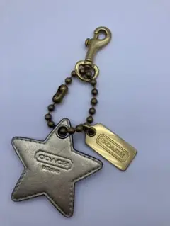 コーチ　星型チャーム MU刻印