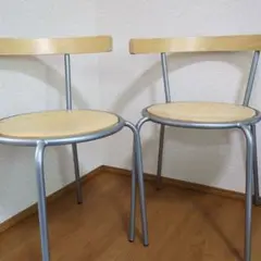 イケア コアルプ IKEA KORPO ダイニングチェア 2脚