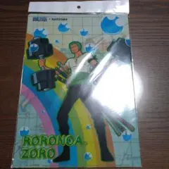 ワンピース サントリー A4クリアファイル ゾロ