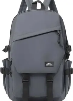 【大幅値下げ】新品　グレー リュック　防水　通学　通勤