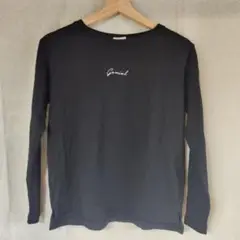 ブラック長袖Tシャツ Mサイズ Genial