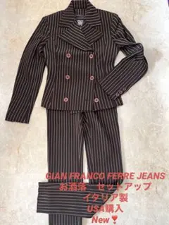 GIAN FRANCO FERRE 超お洒落❣️イタリア製 USA購入 ストレッチ