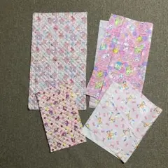 ★キティ、マイメロ、ジュエルペット、ボンボンリボン ハギレ4枚 可愛いです♡