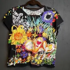 High Fashion ポップアート柄 Tシャツ size L