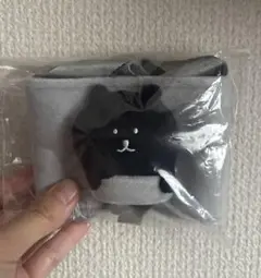 ナガノキャラクターズ ナガノマーケット　ドリンクホルダー　ダークくま