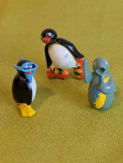 ピングーとロビ　フィギュア３体