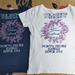 NORTH SHORE 　レディースＴシャツ　2枚セット　M 　綿100%