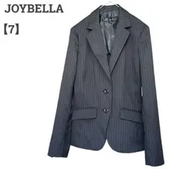 JOYBELLA レディース XS相当 テーラードジャケット♡ストライプ 黒