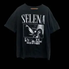 SELENA セレーナ 半袖Tシャツ ブラック 2XL
