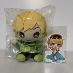 AMPTAKxColorful Summer! ぷりっつ　おすわりぬいぐるみ ￼