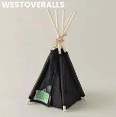 新品　WESTOVERALLS / ウェストオーバーオールズティーピー　ネイビー