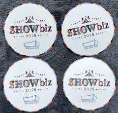 【新品未使用】showbiz 会場限定 ステッカー 4枚セット ジュニア 有明