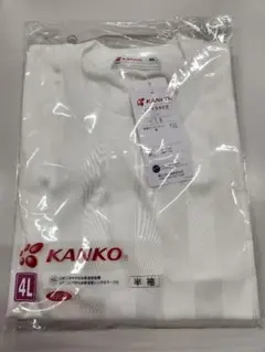 KANIKO 半袖シャツ 4L ホワイト