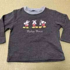 Disney ミッキーマウス 長袖Tシャツパジャマ 110