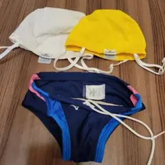 Mizuno 水着とスイムキャップセット
