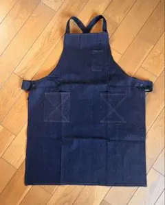 美品‼️タイムセール1150円‼️デニムエプロンA キッチン ガーデニング カフェ