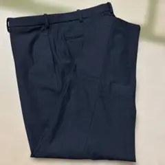 UNIQLO 黒 スマートアンクルパンツ スラックス Lサイズ
