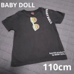 BABY DOLL ✕ ディズニー ミッキー 110cm 半袖 Tシャツ 黒