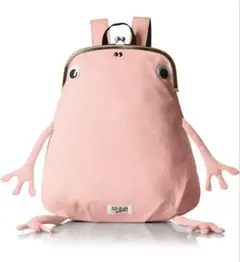 カエル型リュック　ピンク