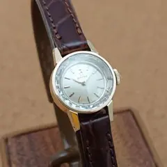【オーバーホール済み】オメガ カットガラス レディース手巻き 超美品 1962年