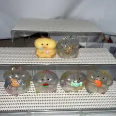 しゃぼん玉ハムスター コンプ ガチャガチャ カプセルトイ