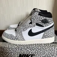 AIR JORDAN 1 RETRO HIGH OG ホワイトセメント