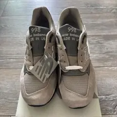 New Balance 998 グレー スニーカー