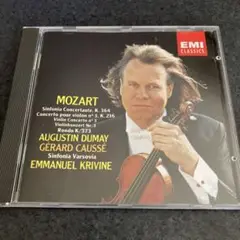 モーツァルト：協奏交響曲、ヴァイオリン協奏曲 第3番、ロンド／デュメイ