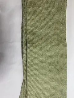 総絞り　小紋　抹茶　着物