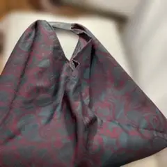 薄手帯生地一枚仕立て三角バッグワンハンドルトートバッグハンドメイド776
