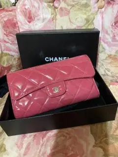 CHANEL シャネル 長財布❤️エナメル希少品