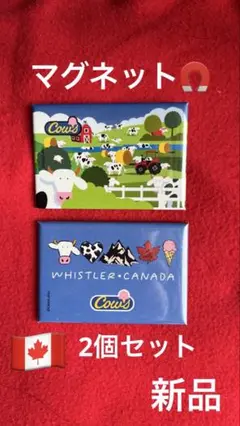 ☆新品☆マグネット　カウズ　カナダ　2個セット